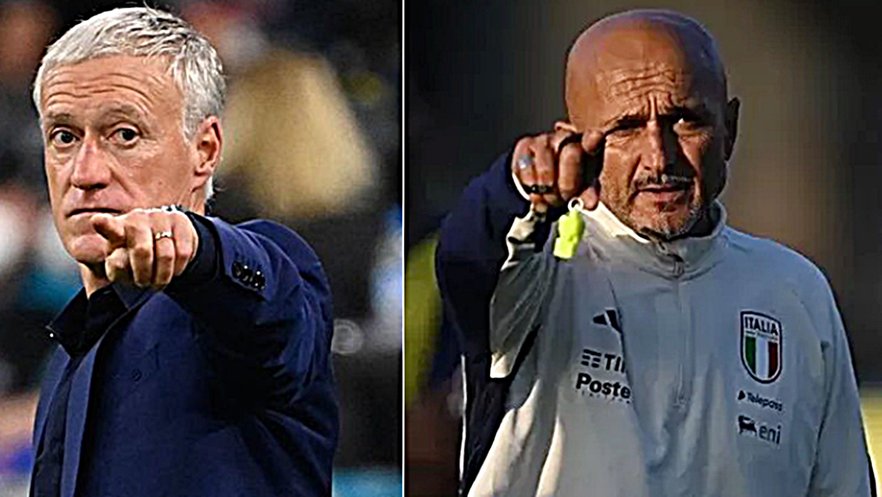 Γαλλία – Ιταλία: Οι ενδεκάδες της ντερμπάρας του Παρισιού (pics)