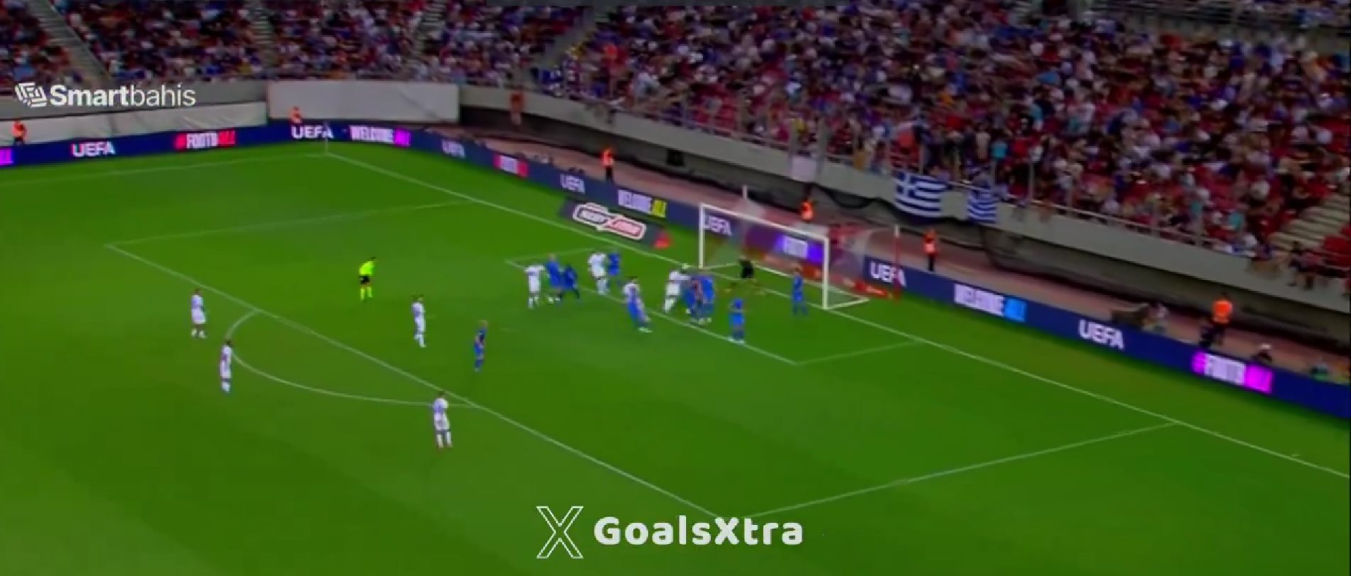 Ελλάδα – Φινλανδία: Κεφαλιά… κανονιά από τον Ιωαννίδη για το 3-0! (vid)