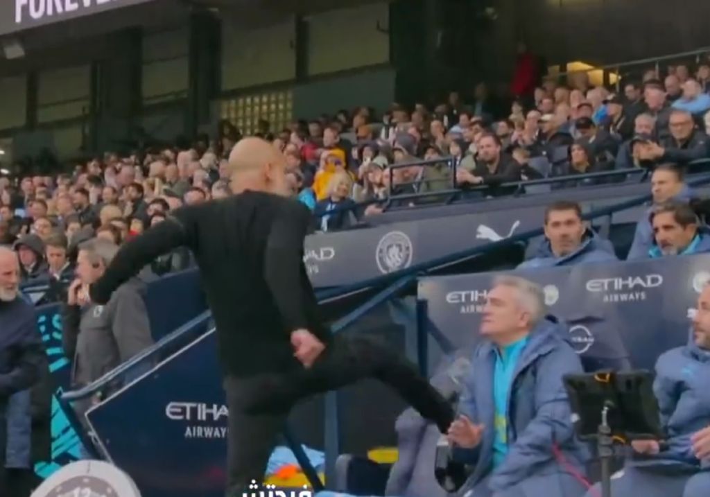 Πυρ και μανία ο Γκουαρντιόλα – Κλωτσούσε και έβριζε σαν τρελός (vid)