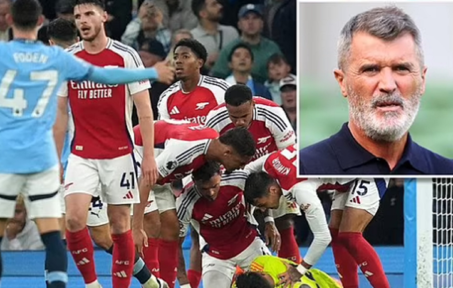 Ευθεία επίθεση του Ρόι Κιν στην Άρσεναλ: «Μικρή ομάδα με μικρή νοοτροπία»