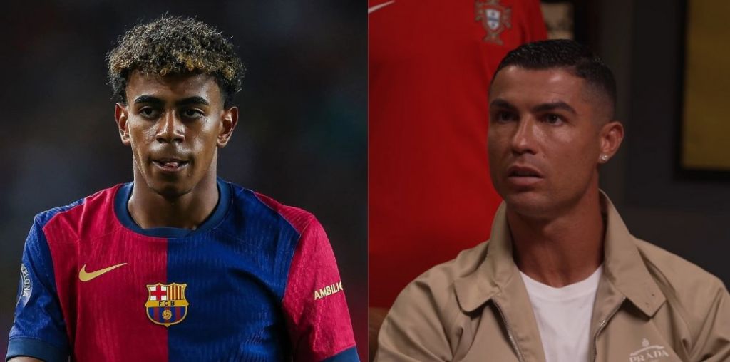 Υποκλίθηκε ο Κριστιάνο: «Αυτά που κάνει ο Γιαμάλ, δεν τα έκανα εγώ με τον Μέσι»