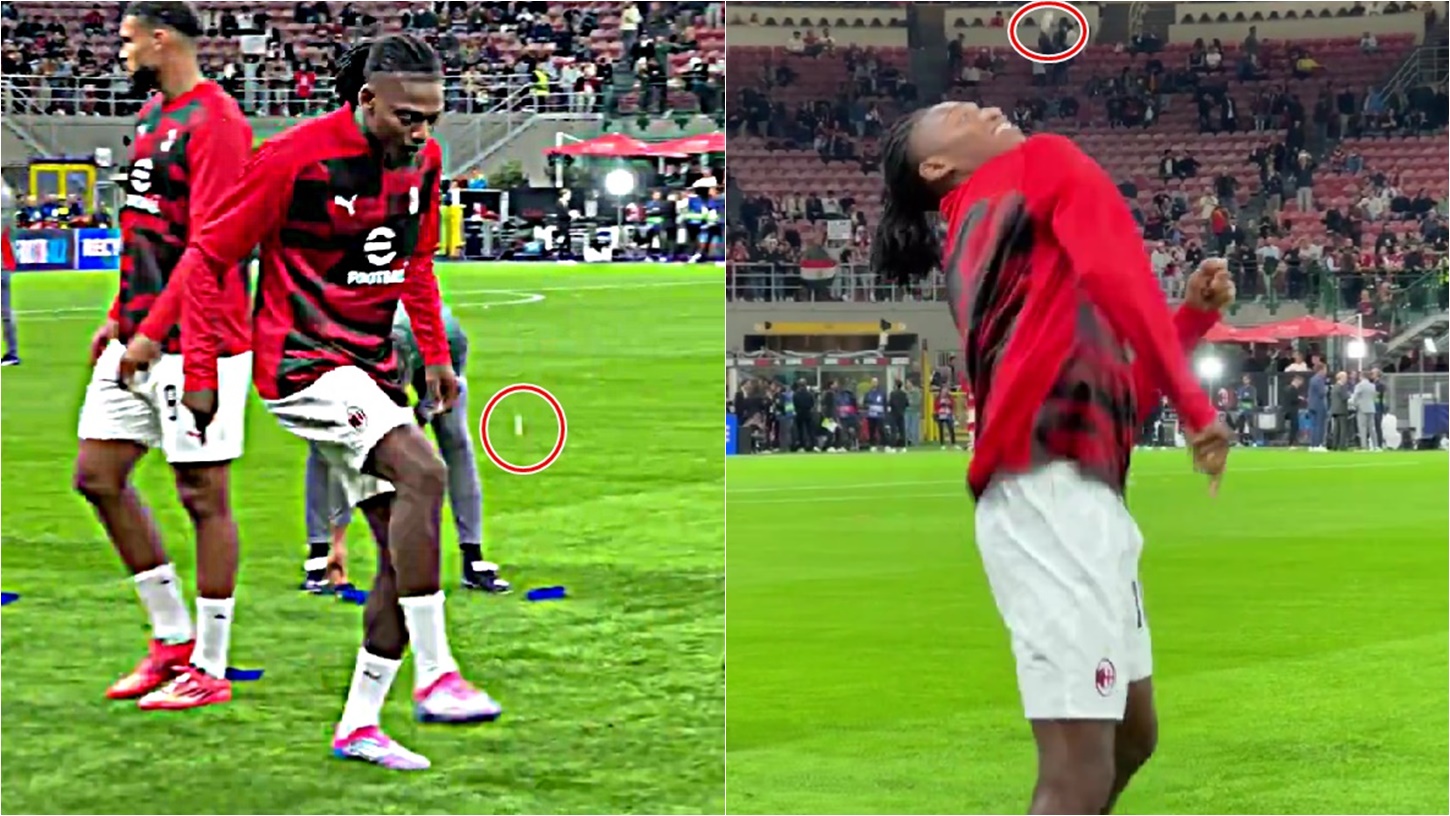 Μίλαν: Ο Λεάο κάνει «γκελάκια» με μια… τσίχλα! (vid)