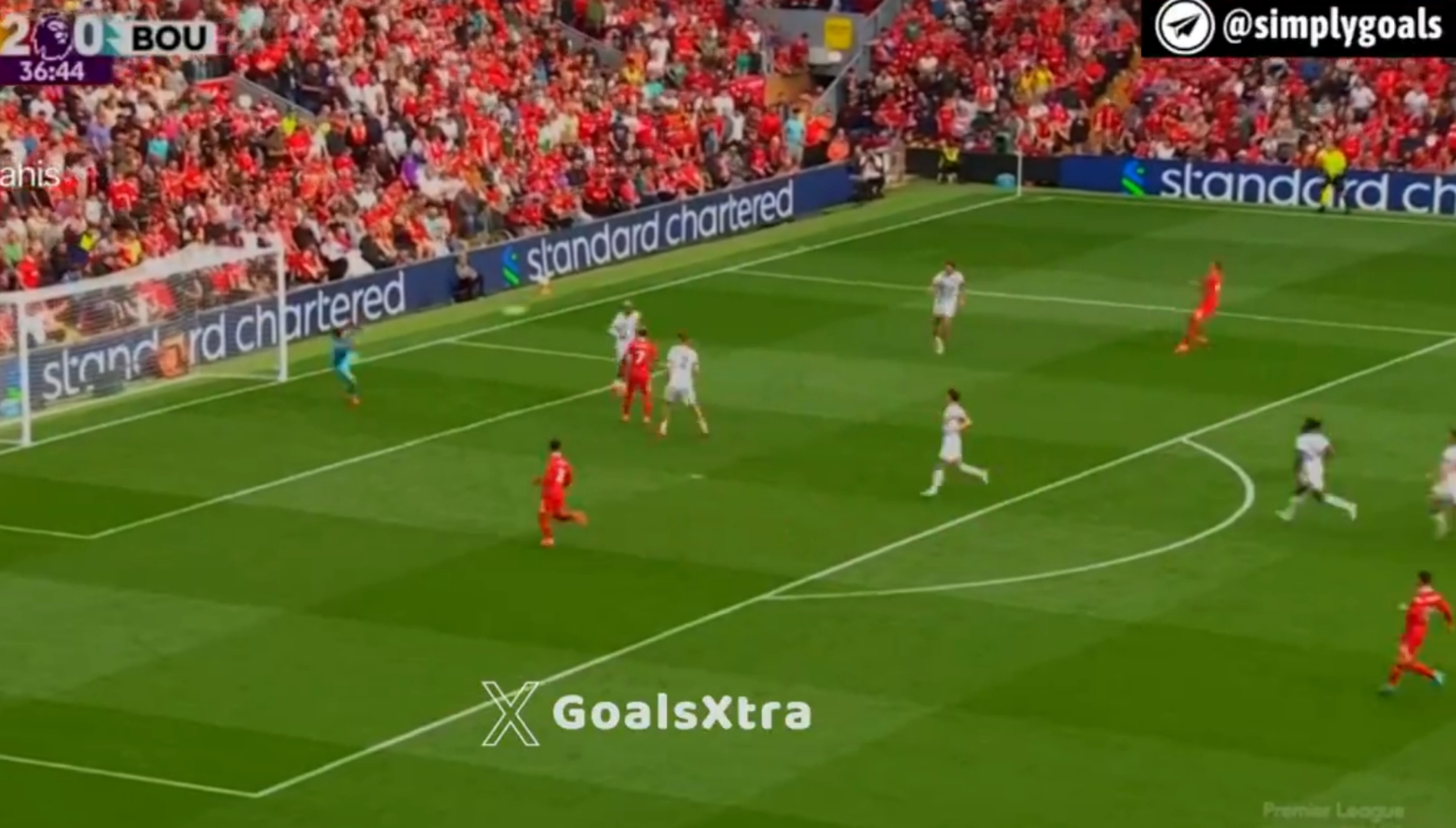 Η γκολάρα του Νούνιες… τελείωσε από το ημίχρονο την Μπόρνμουθ (vid)