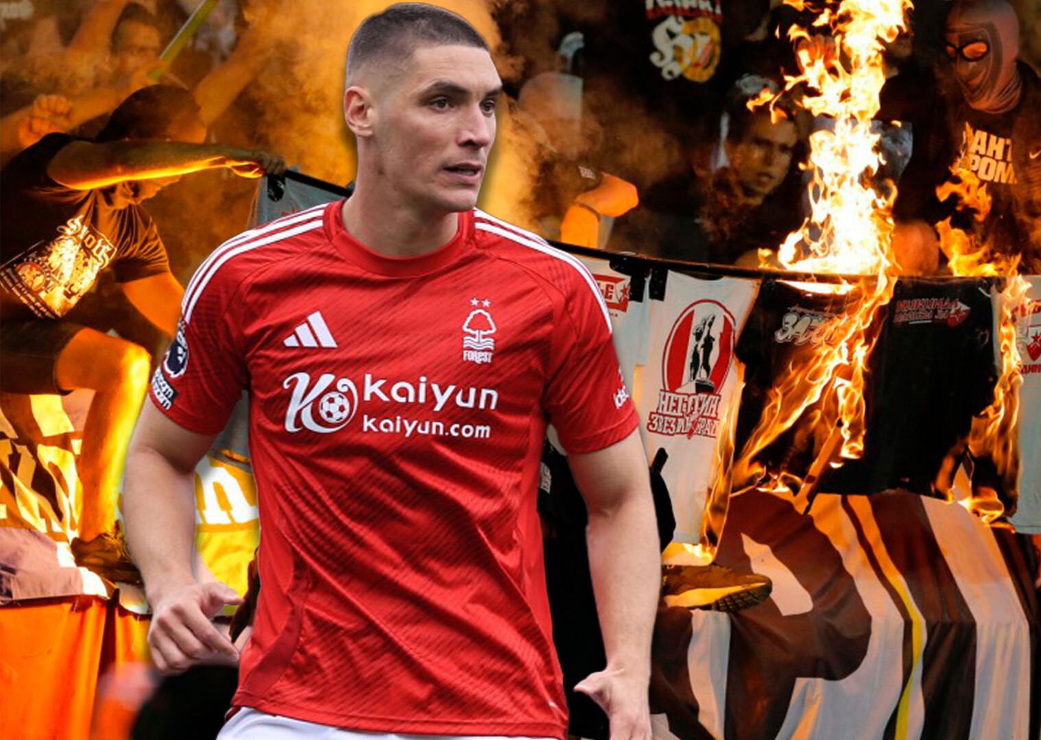 Προειδοποίησε ο σταρ της Νότιγχαμ: «Σιγά μην φοβηθώ τον Άνφιλντ, ενώ έχω παίξει στην Σερβία»