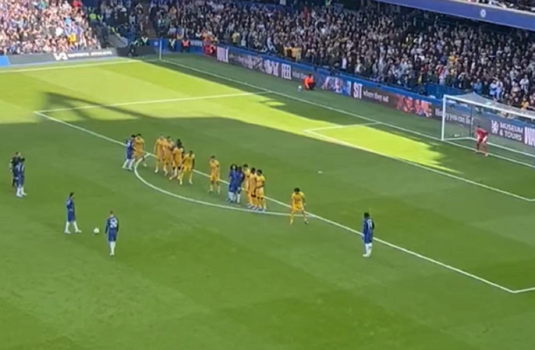 H εκπληκτική φαουλάρα του Πάλμερ από το μάτι της εξέδρας (vid)