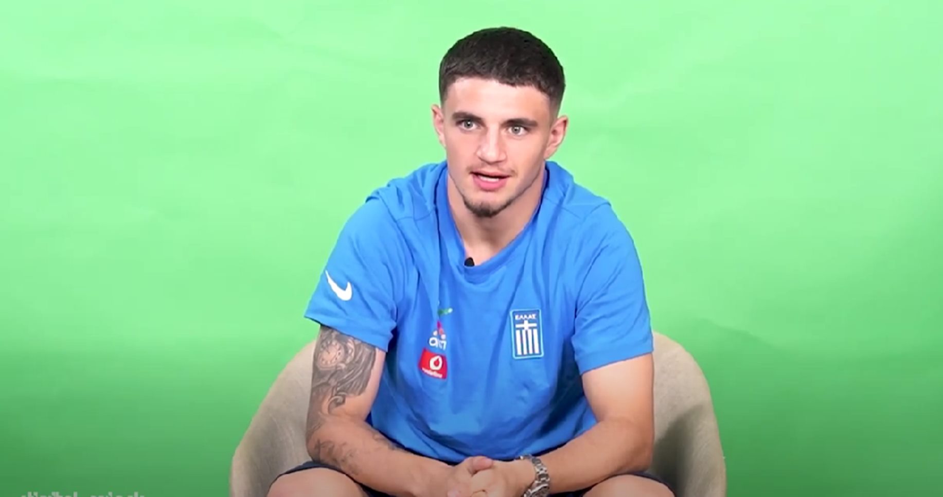 Ζαφείρης για Εθνική ομάδα: «Ένιωθα πάντα Έλληνας… Να κάνω περήφανη την χώρα και την οικογένειά μου» (vid)