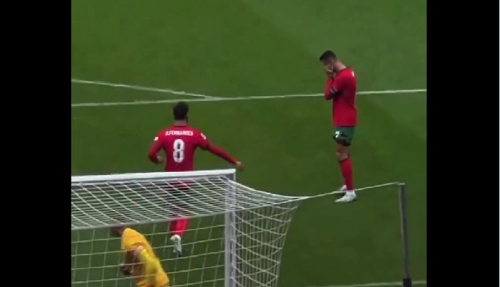 Ο Κριστιάνο έδωσε έτοιμο γκολ στον Φερνάντες και εκείνος αστόχησε… απελπιστικά! (vid)