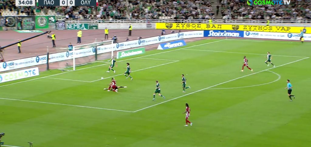 Αυτή είναι η μεγαλύτερη ευκαιρία του Ολυμπιακού για γκολ στο ντέρμπι! (vid)