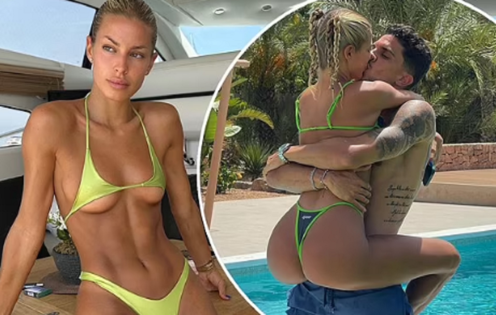 Τα πέταξε όλα έξω η σύντροφος του Μπάρτρα (pics)