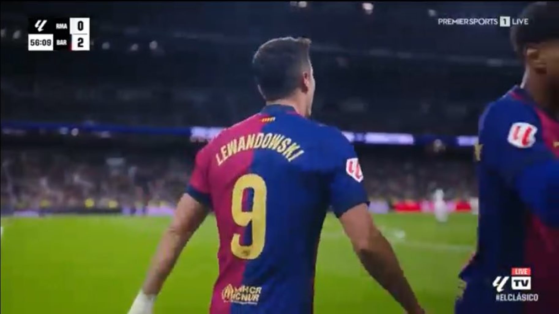 Ρεάλ Μαδρίτης – Μπαρτσελόνα: Τους άφησε όλους… παγωτό ο Λεβαντόφσκι και 2-0! (vids)