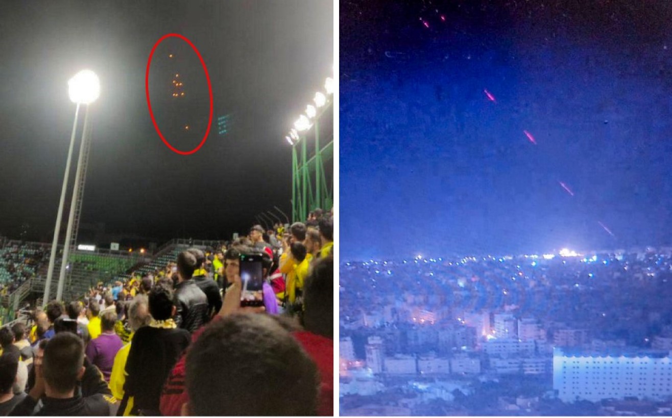 Αδιανόητες εικόνες – Έπαιζαν Champions League με… θέα τους πυραύλους (pics)