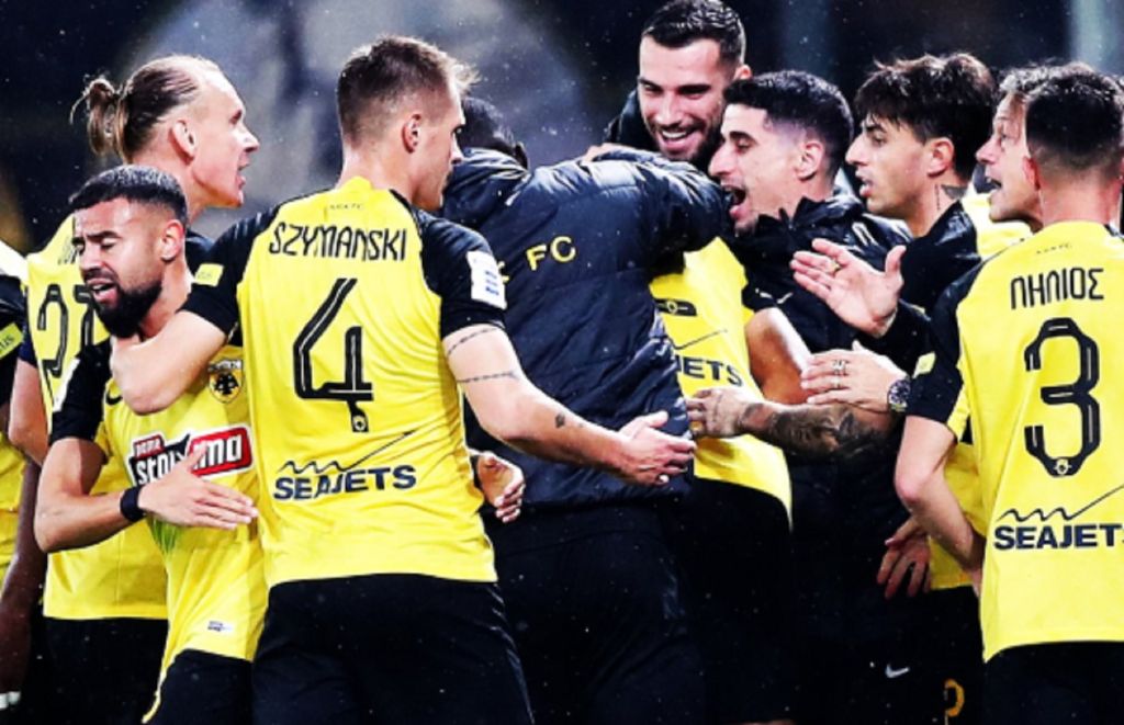 H AEK διέλυσε τον Άρη και πάτησε κορυφή (vid)