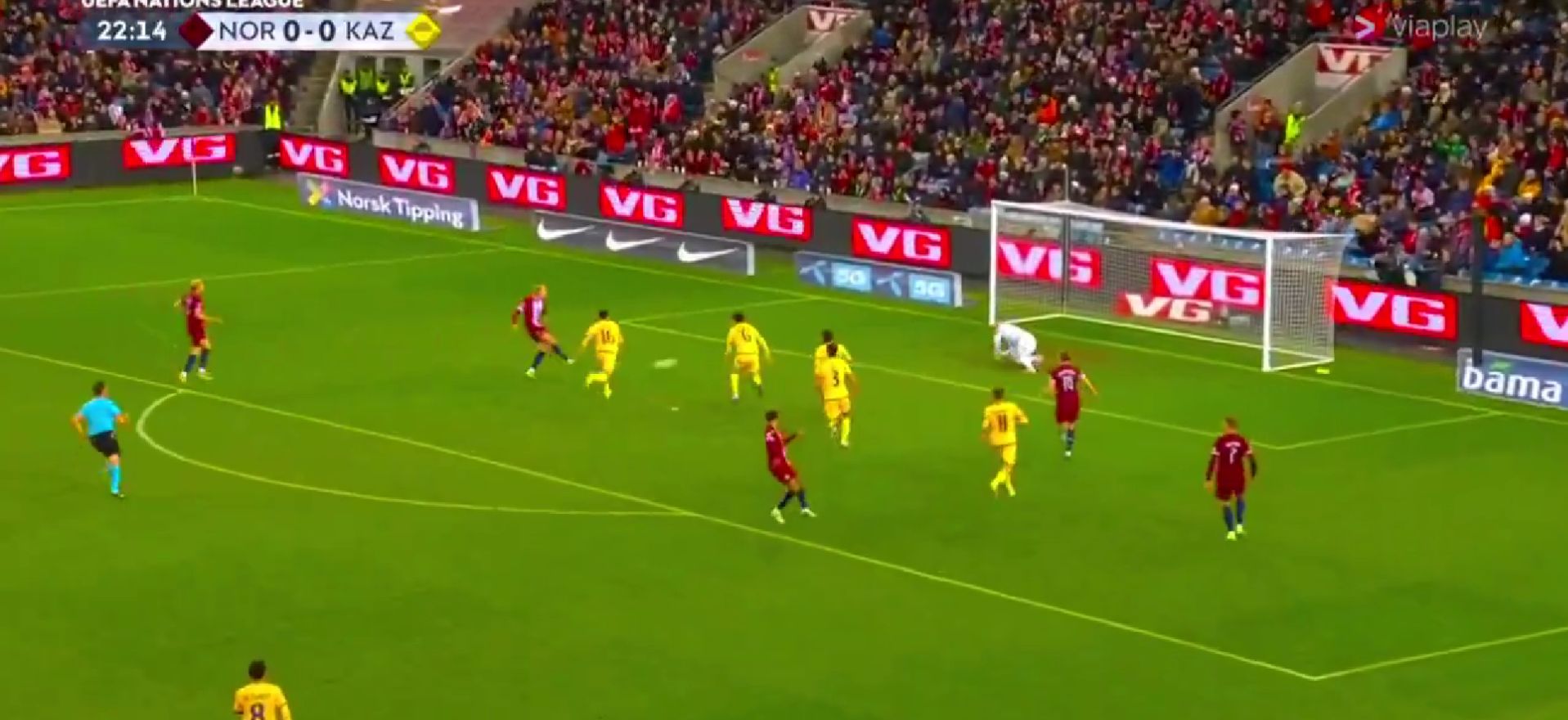 Συνεχίζει τον… χαβά του και με τη Νορβηγία ο Χάαλαντ: Σκόραρε και πάλι! (vid)