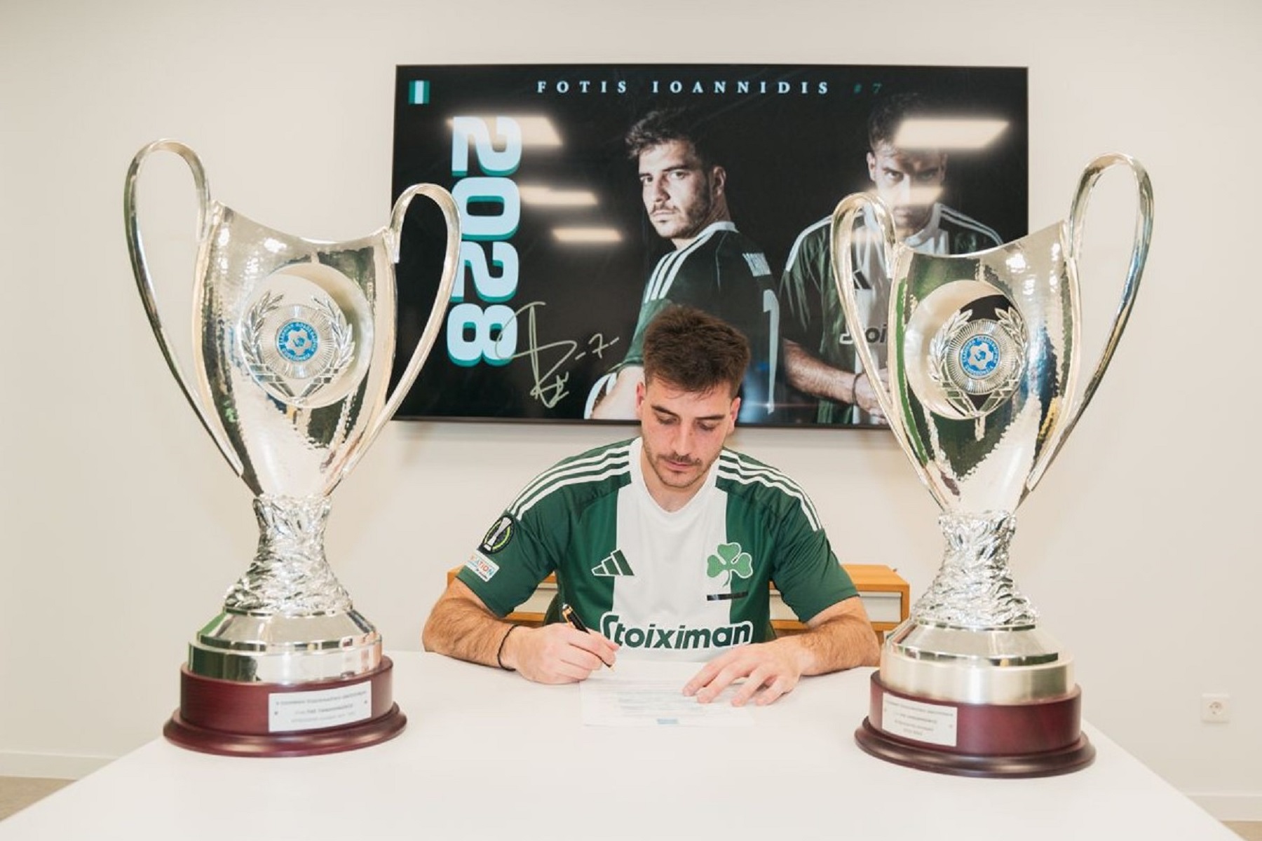 Επίσημο: Στον Παναθηναϊκός ως το 2028 ο «Μίδας» Ιωαννίδης! (pic)