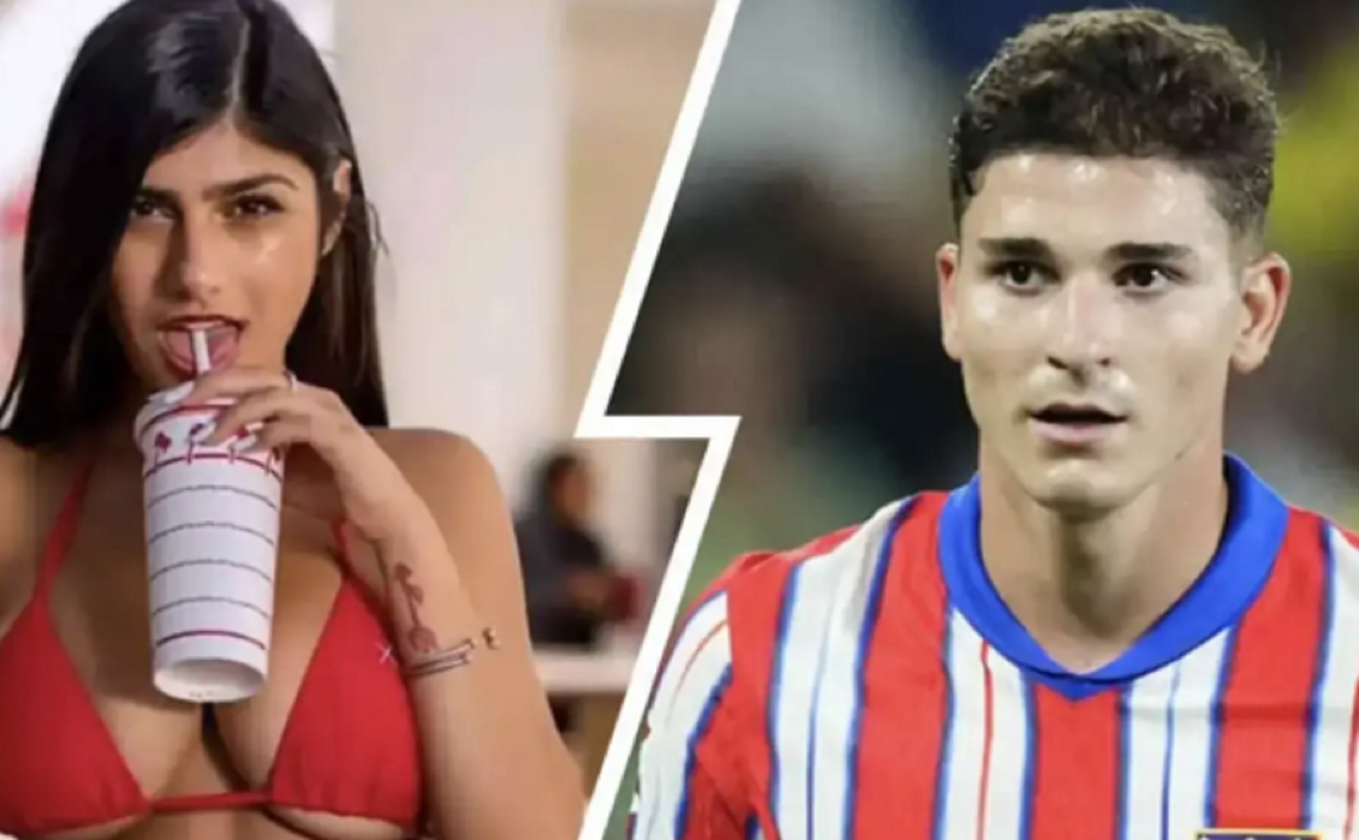 Παίζει… μπαλίτσα ο Χούλιαν Άλβαρεζ – Σε σχέση με την πρώην πορνοστάρ Μία Καλίφα (pics)