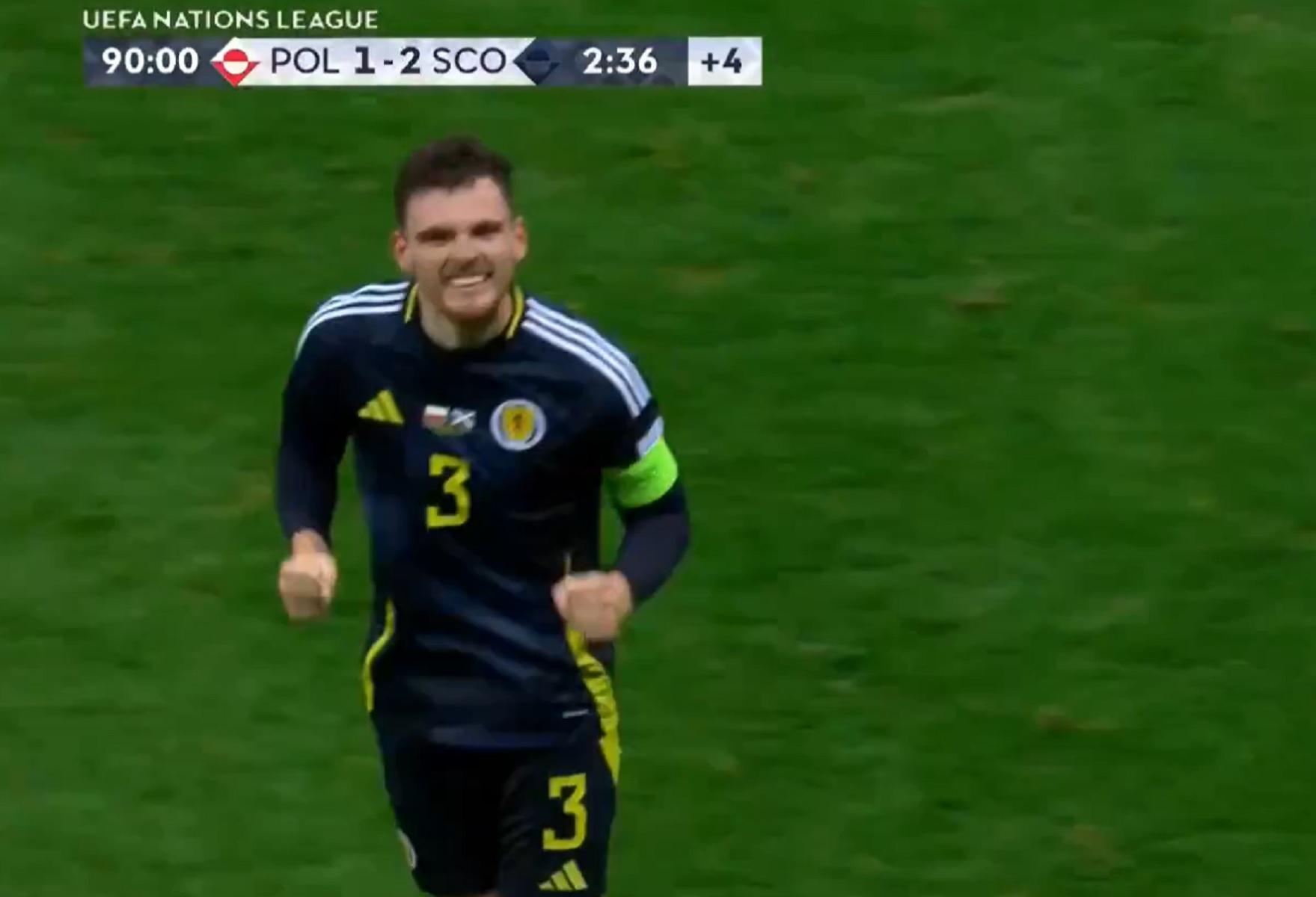 Η γκολάρα του Ρόμπερτσον που στέλνει τη Σκωτία στους αντιπάλους της Ελλάδας (vid)