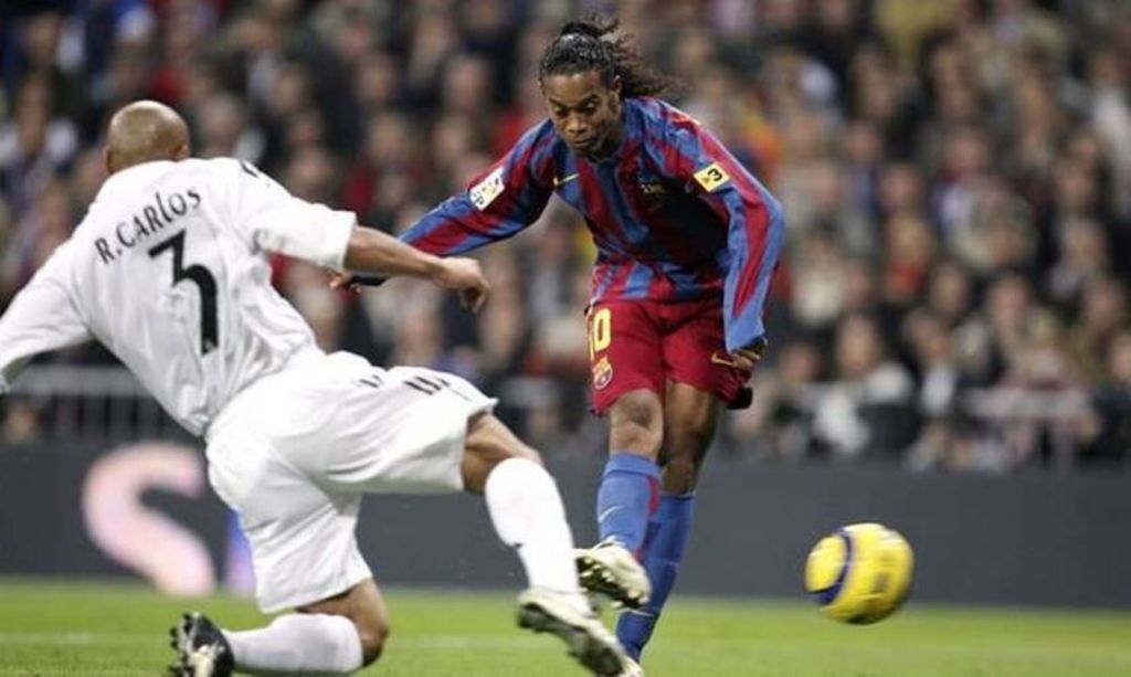 Όταν ο Ροναλντίνιο χόρευε στην αρένα του Σαντιάγκο Μπερναμπέου (vid)