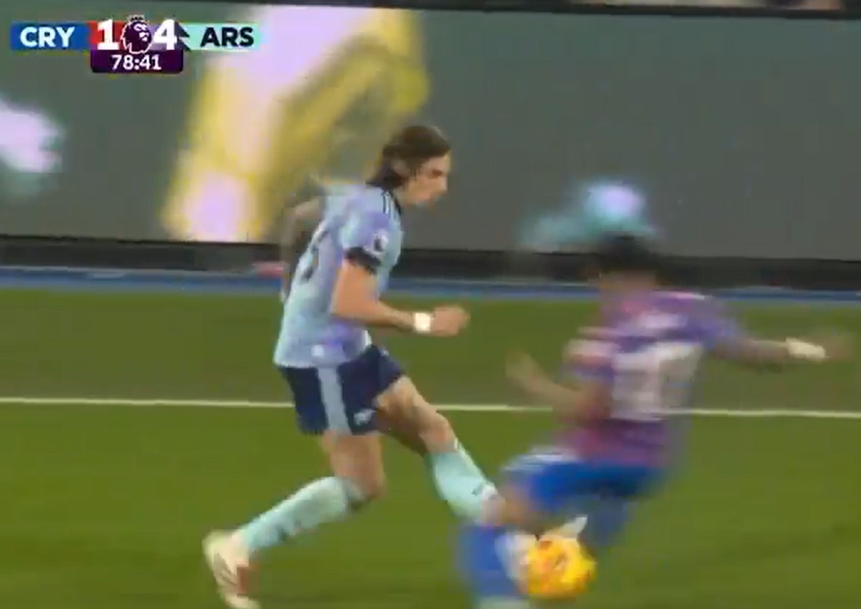 Ο Κλάιν παραλίγο να διαλύσει τον αστράγαλο του Καλαφιόρι (vid)