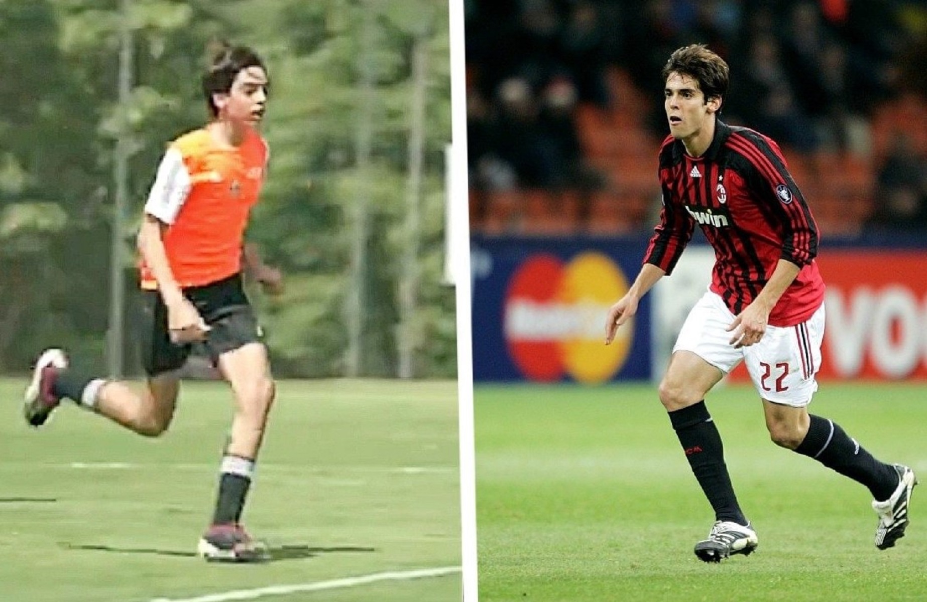 Ο γιος του Κακά είναι… φωτοτυπία του και στο γήπεδο! (vid)