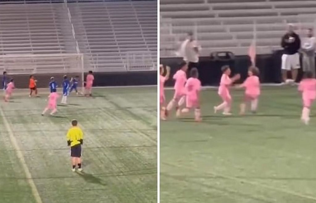 Το μήλο έπεσε κάτω απ’ τη… μηλιά – Γκολ με φαουλάρα ο υιός Μέσι! (vid)