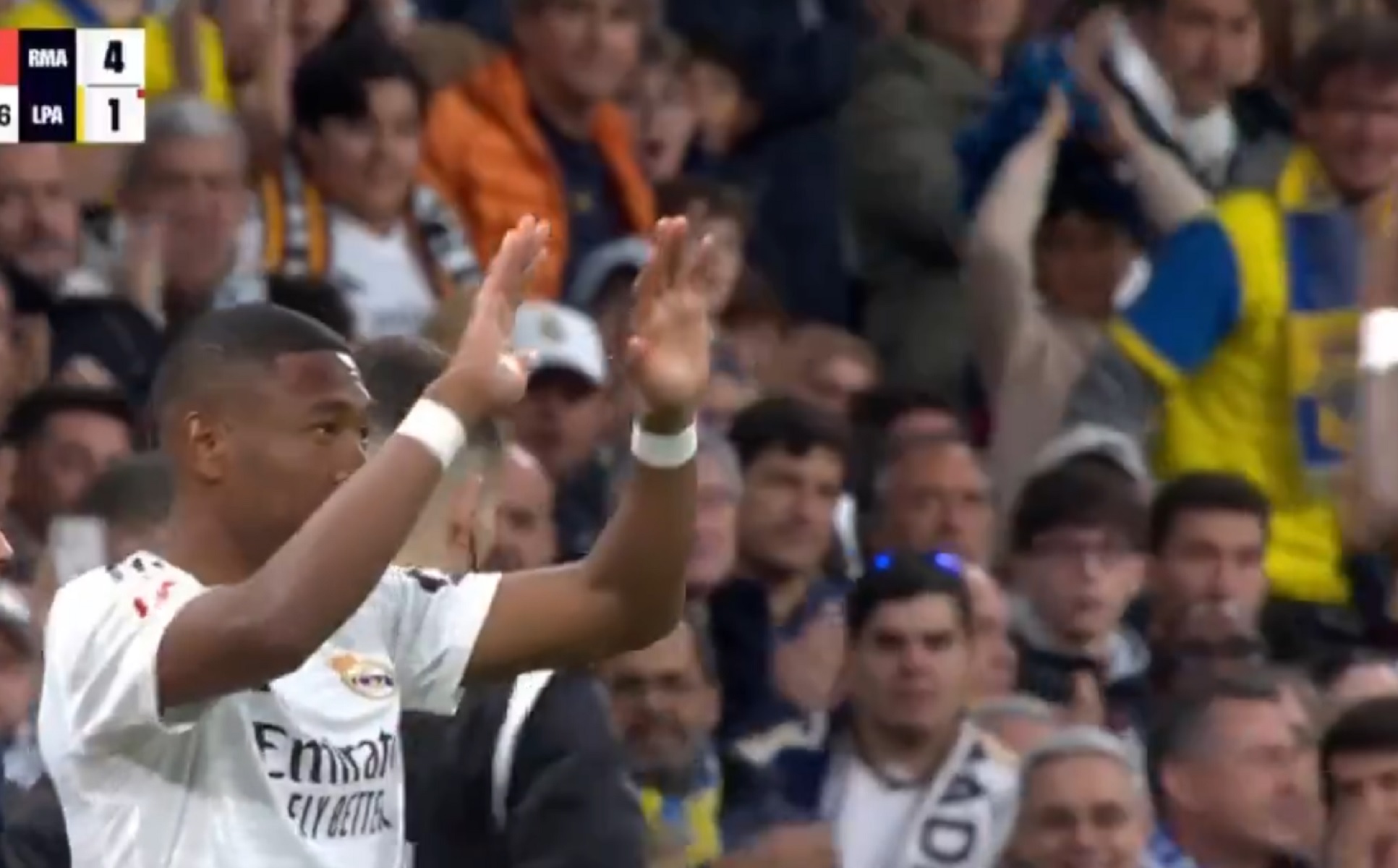 Σείστηκε το Σαντιάγκο Μπερναμπέου στην επιστροφή του Αλάμπα (vid)