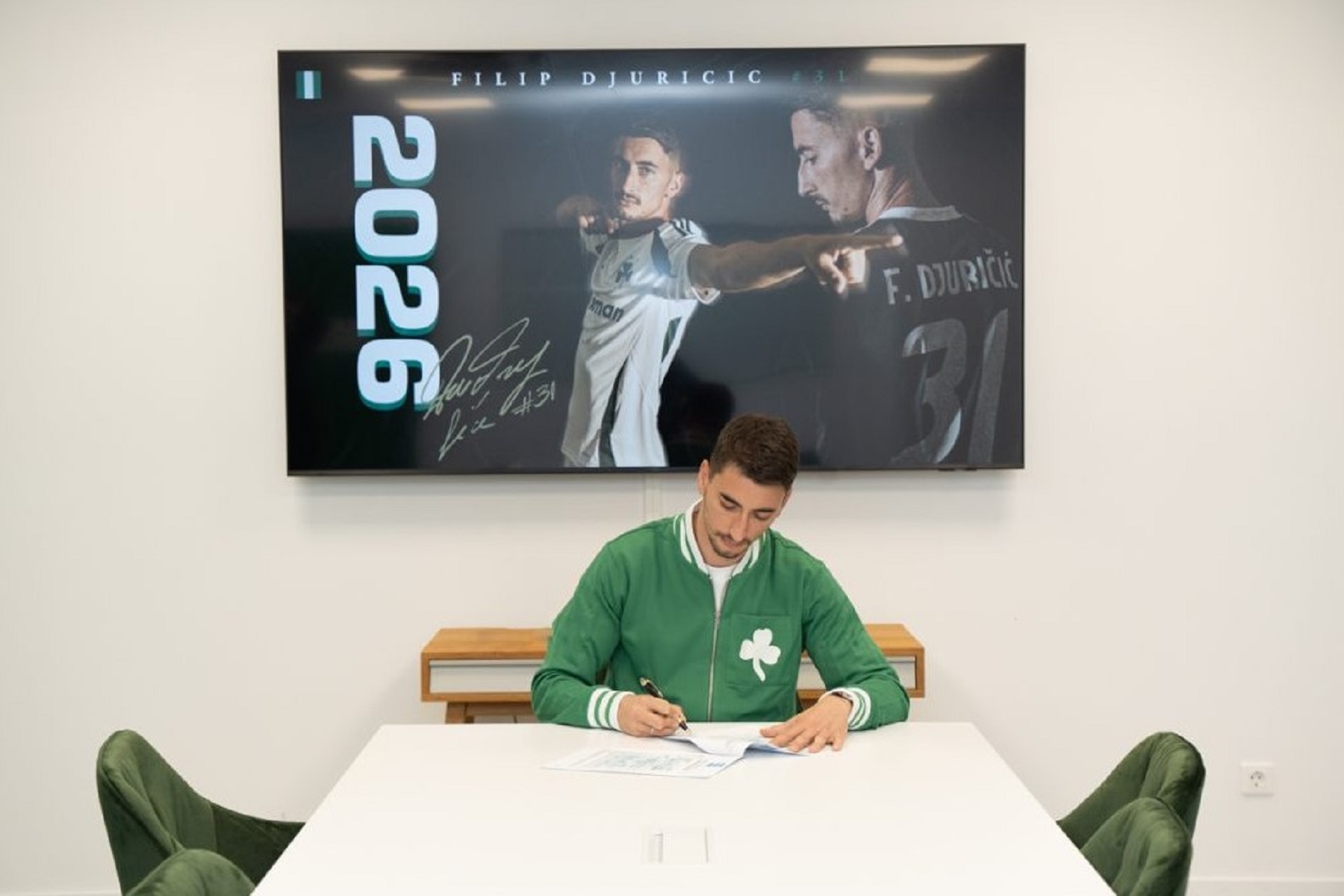 Επίσημο: «Έδεσε» Τζούρισιτς ως το 2026 ο Παναθηναϊκός! (pic)