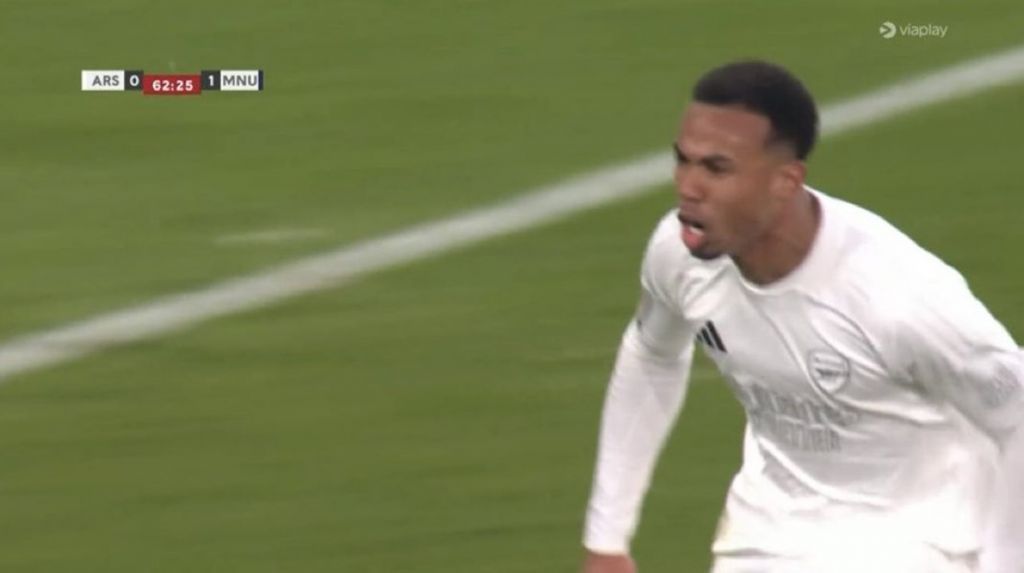 Άρσεναλ – Μάντσεστερ Γιουνάιτεντ: Ο Γκάμπριελ έγινε… φορ και έκανε το 1-1 (vid)