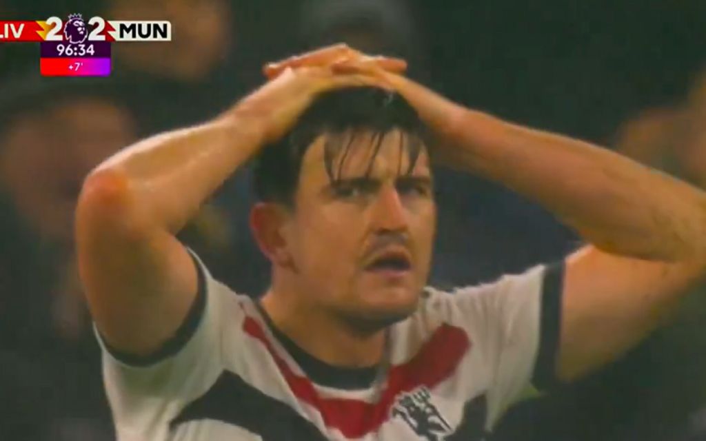 Λίβερπουλ – Γιουνάιτεντ: Η ανεπανάληπτη ευκαιρία του Μαγκουάιρ στο 90+7′ (vid)