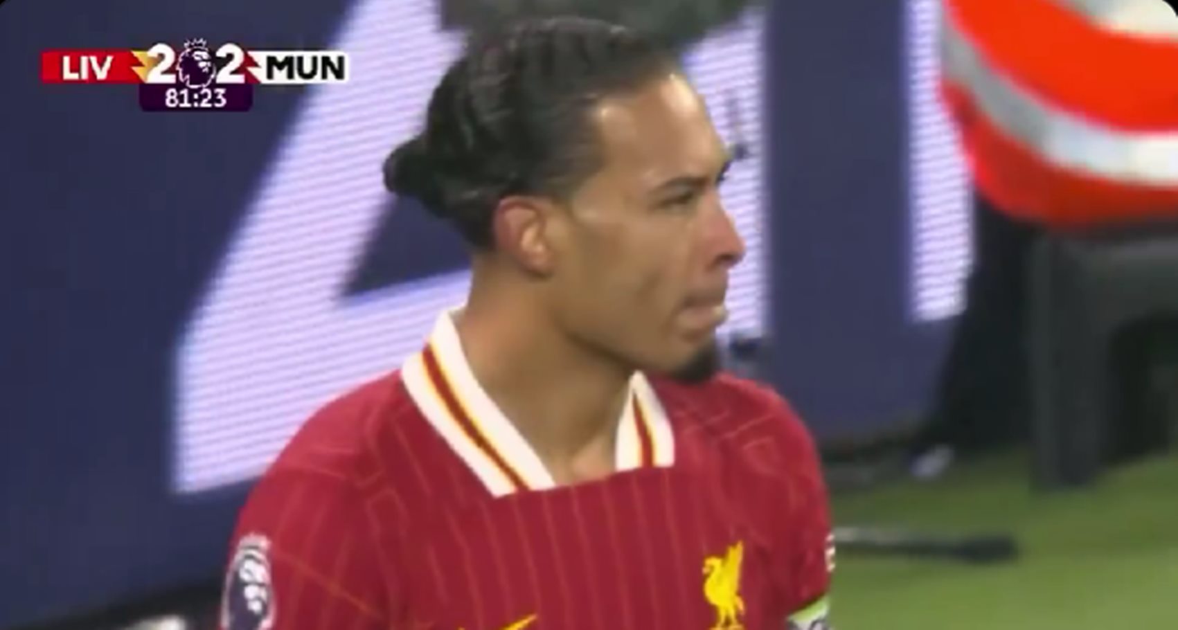 Ο Φαν Ντάικ «σκότωσε» με το βλέμμα του τον Άρνολντ! (vid)