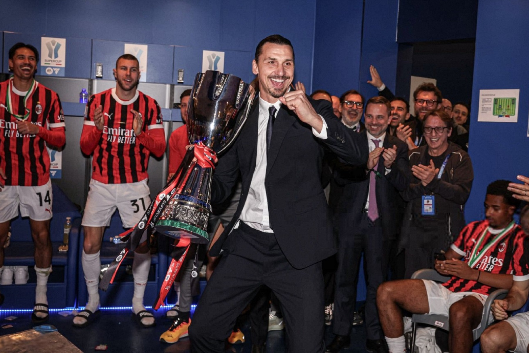 Η ηγετική ομιλία του Ζλάταν: «Όποιος θέλει να μπει στην ιστορία της Μίλαν, πρέπει να παίρνει τρόπαια» (vid)