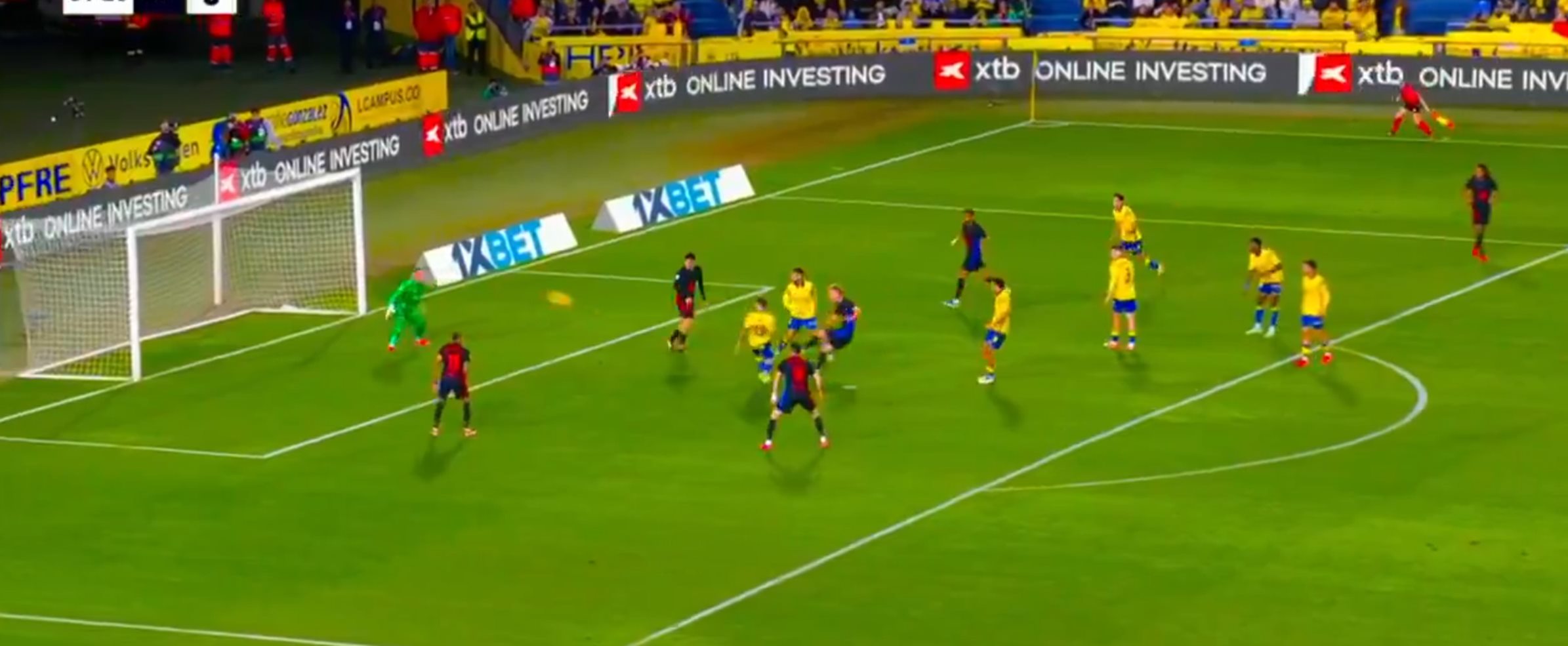 O Όλμο έριξε «ρουκέτα» εξ επαφής και… ξέκανε την άμυνα της Λας Πάλμας! (vid)