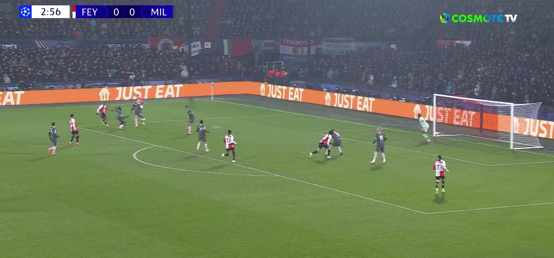 Αυτό θα πει ιδανικό ξεκίνημα: Μόλις στο 3′ η Φέγενορντ έκανε το 1-0 (vid)