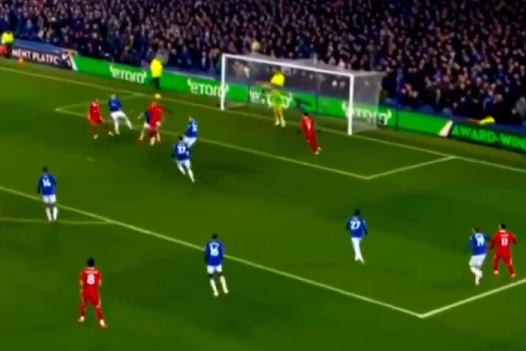 «Κοιμήθηκε» η άμυνα της Λίβερπουλ την… εκτέλεσε ο Μπέτο – Έφερε το ντέρμπι στα ίσα ο ΜακΆλιστερ! (vid)