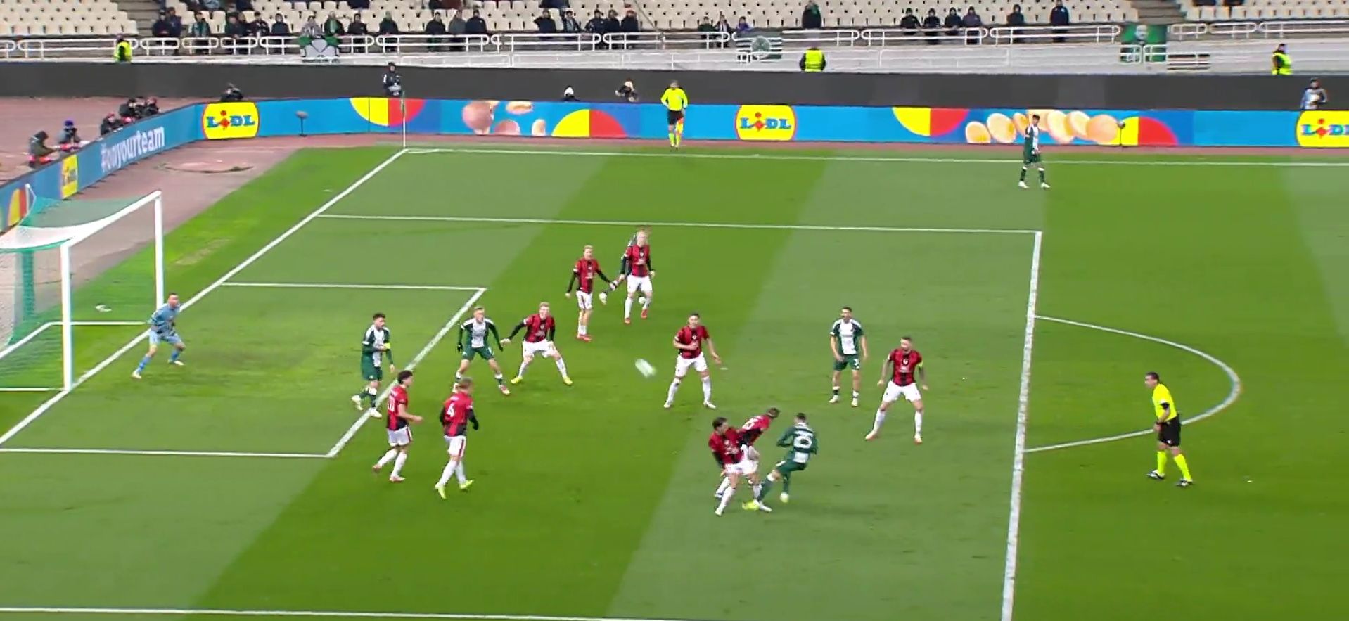 Με σουτ- ζωγραφιά του Μλαντένοβιτς πήρε το προβάδισμα ο Παναθηναϊκός! (vid)