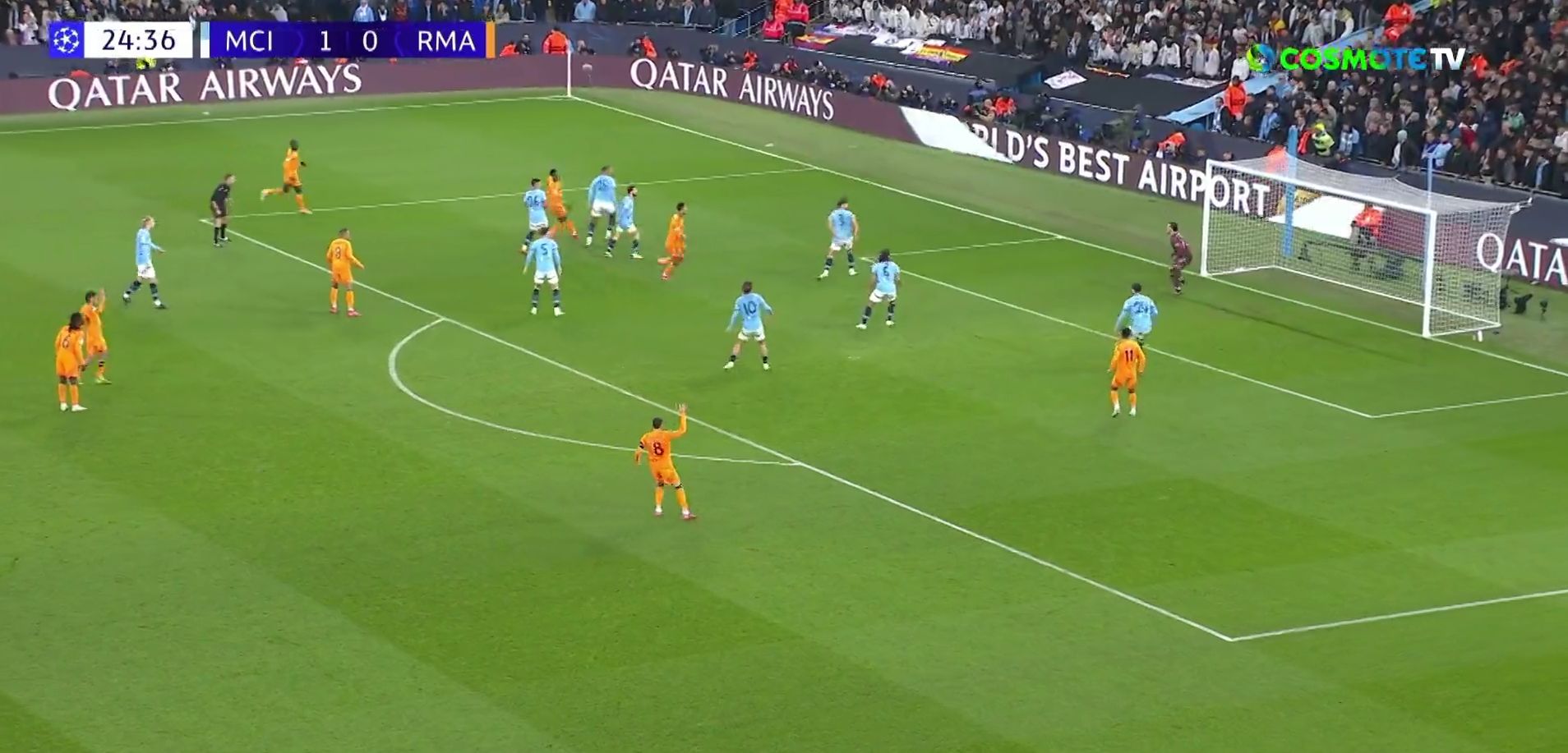 Απίθανη ενέργεια από τον Βινίσιους, αλλά, το δοκάρι του στέρησε το γκολ! (vid)