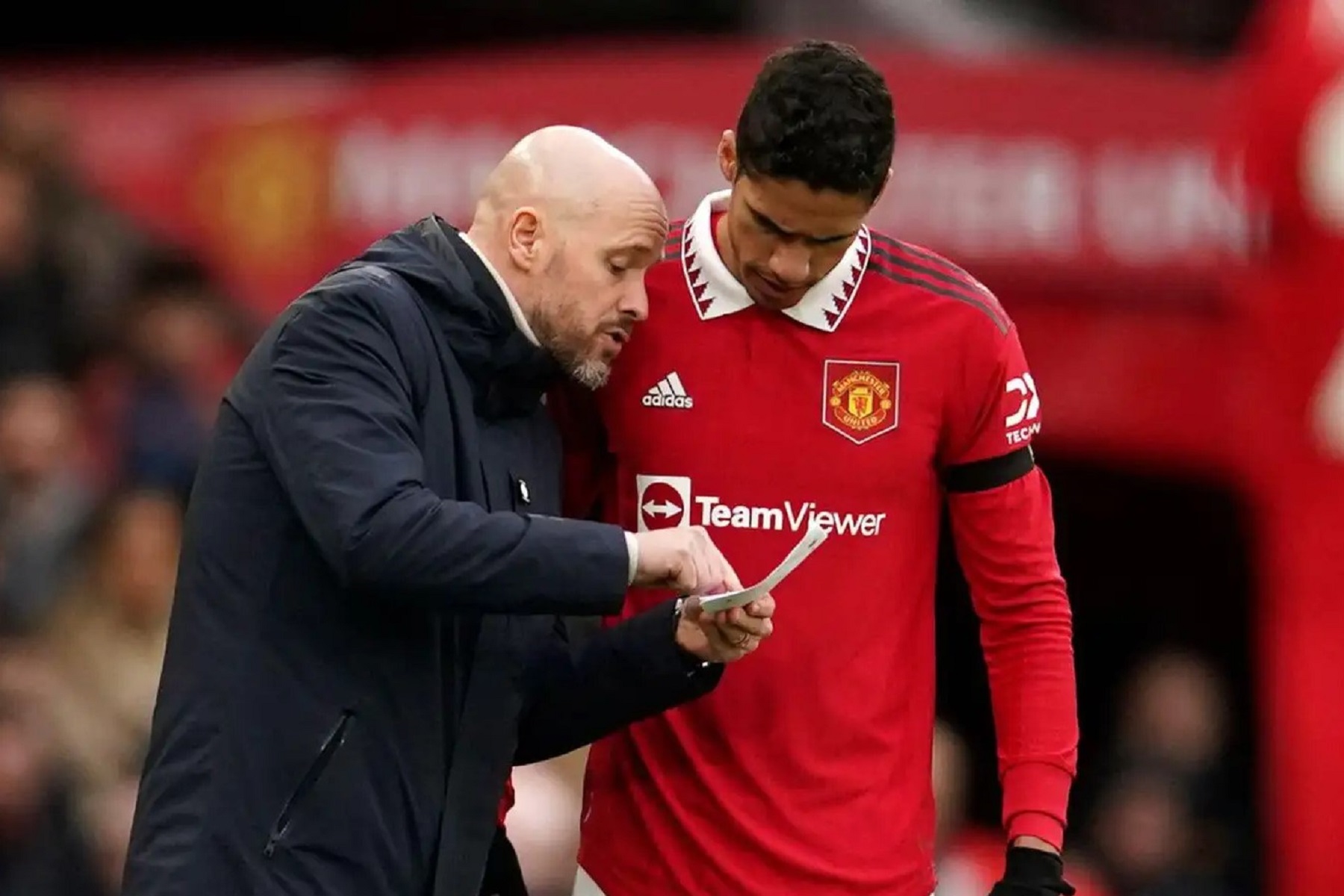 Ο Βαράν… δίκασε τον Τεν Χαγκ: «Ήθελε σεβασμό μέσω φόβου» (pic)