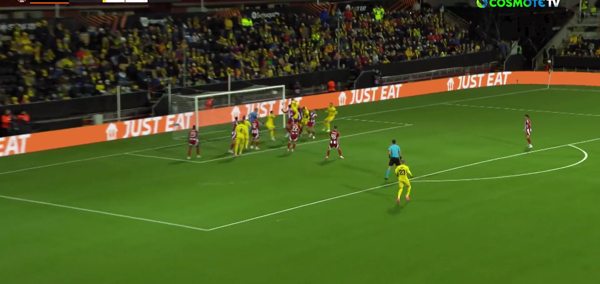 «Κοιμήθηκε» η άμυνα του Ολυμπιακού και το πλήρωσε ακριβά! (vid)