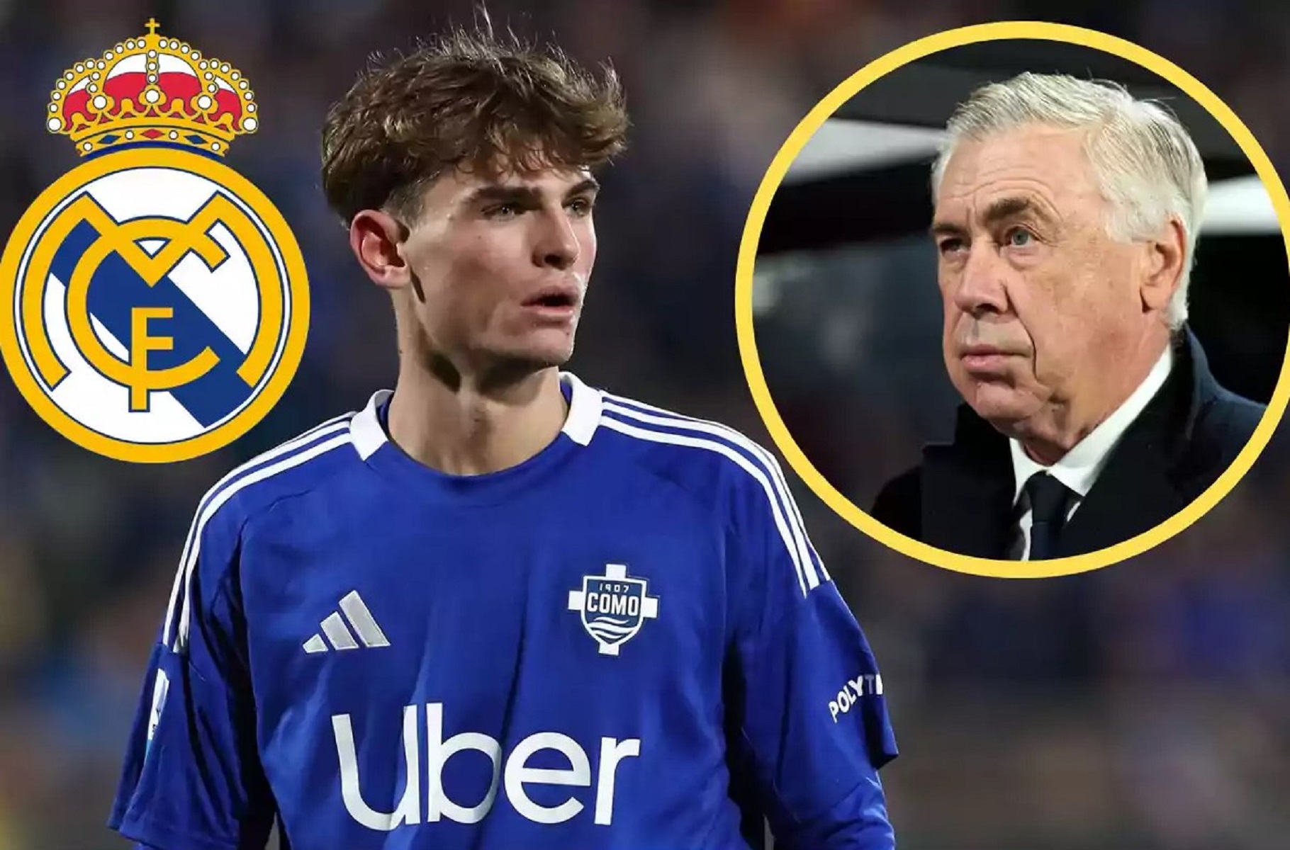 Ο Αντσελότι αποθέωσε το «διαμαντάκι» της Κόμο!