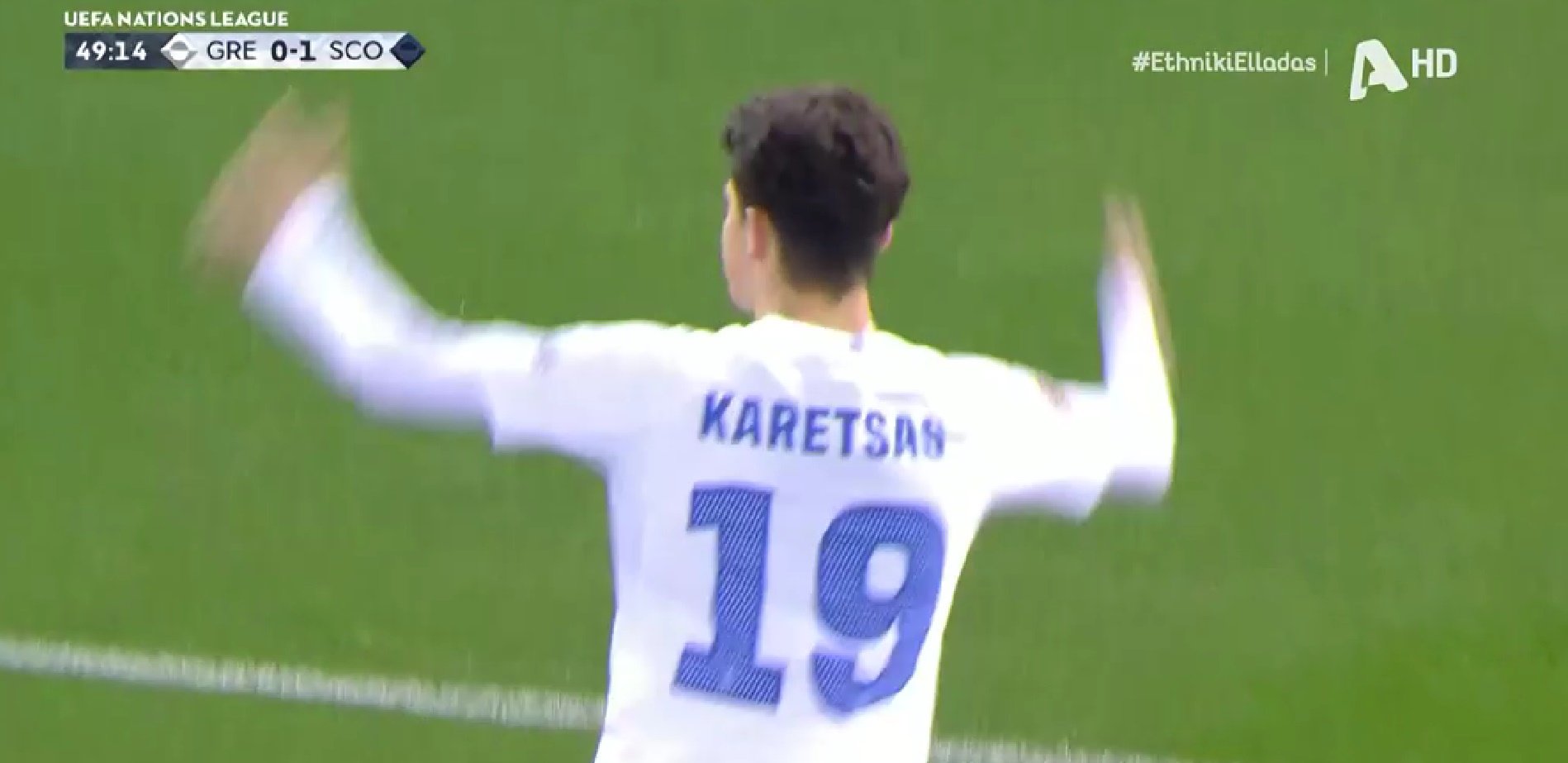 Εθνική Ελλάδος: Μαγικά πράγματα από τον Καρέτσα στο ντεμπούτο του! (vids)