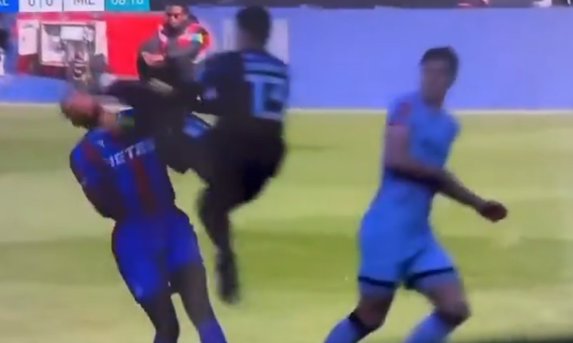 Στο νοσοκομείο ο Ματετά μετά το δολοφονικό χτύπημα του Ρόμπερτς (vid)