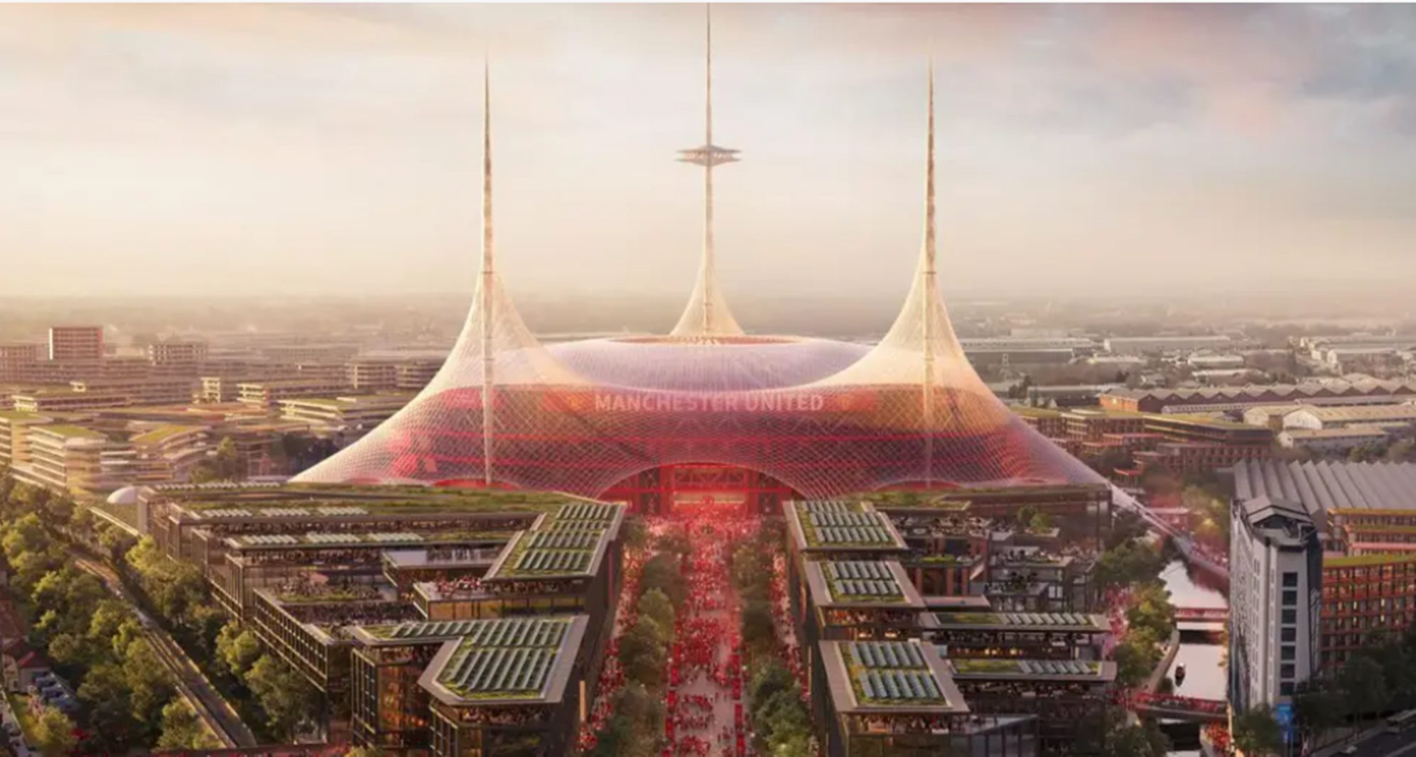 Μάντσεστερ Γιουνάιτεντ: Αυτό θα είναι το νέο της γήπεδο και θα προκαλεί δέος (pics)