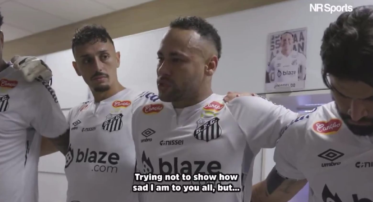 Ο Νεϊμάρ έδειξε τι θα πει ηγέτης με την ομιλία του στα αποδυτήρια της Σάντος! (vid)