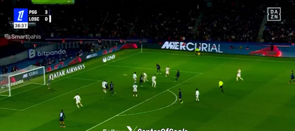 H Παρί δεν λυπάται με ΤΙΠΟΤΑ τη Λιλ: Έβαλε γκολάρα ο Ντουέ για το 4-0! (vid)