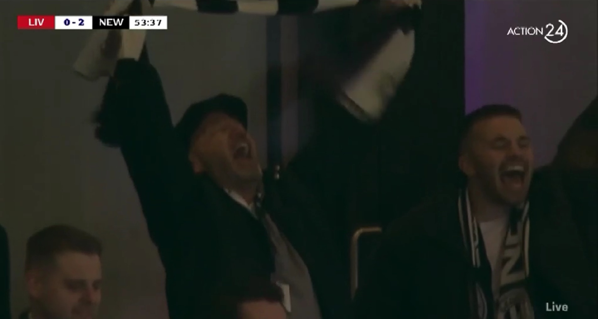 Μέχρι και ο μυθικός Άλαν Σίρερ τρελάθηκε στο 2-0 της Νιούκαστλ! (vid)