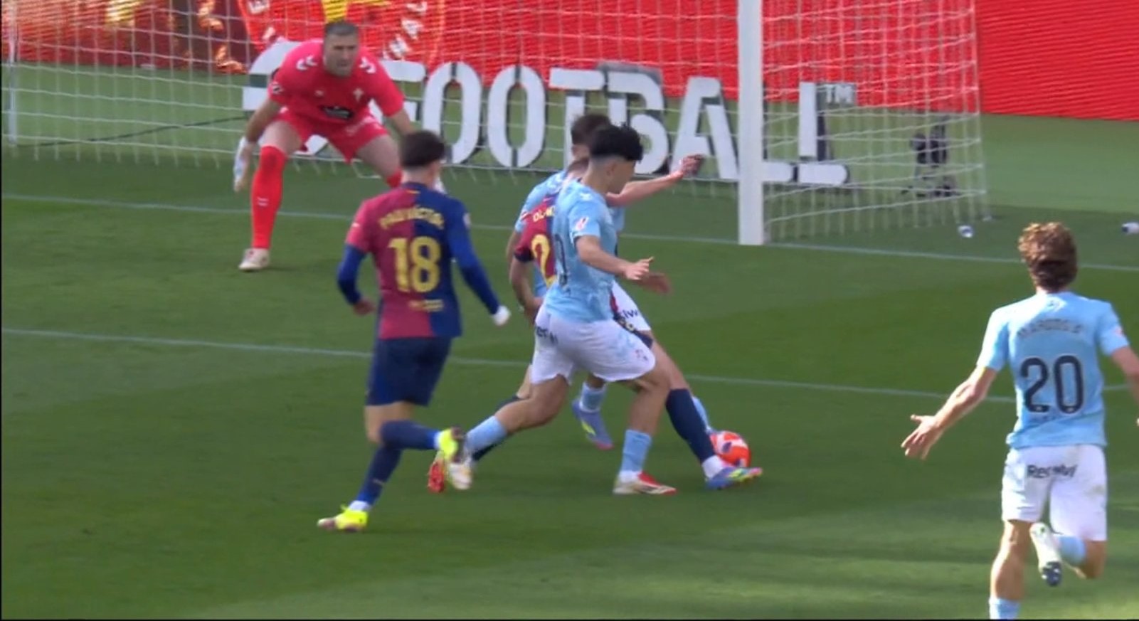 Μπαρτσελόνα – Θέλτα: Το πέναλτι που «χάρισε» το τρίποντο- Πολλά παράπονα (vid)