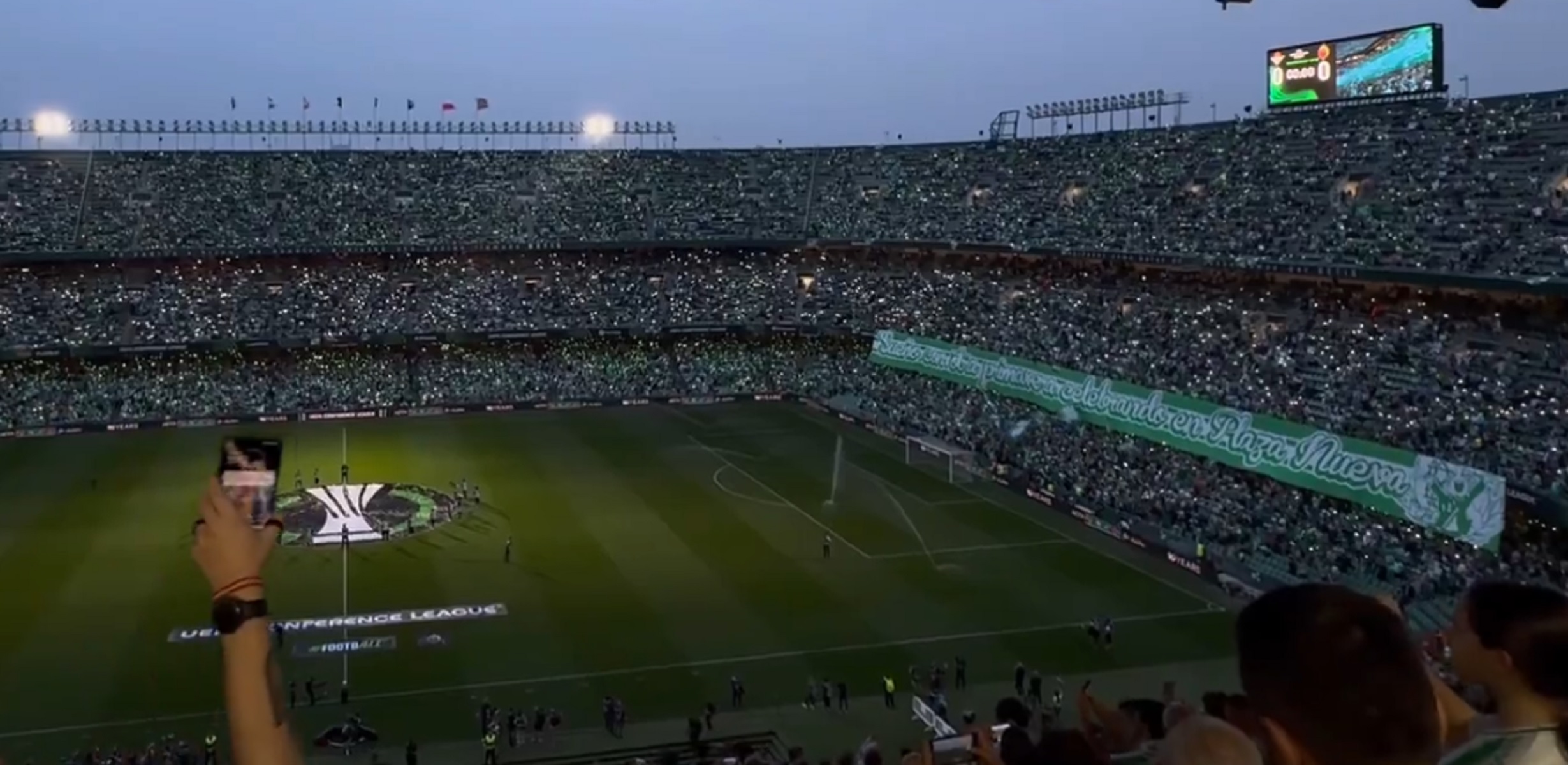 Conference League: Από άλλον… πλανήτη οι οπαδοί της Ρεάλ Μπέτις (vid)