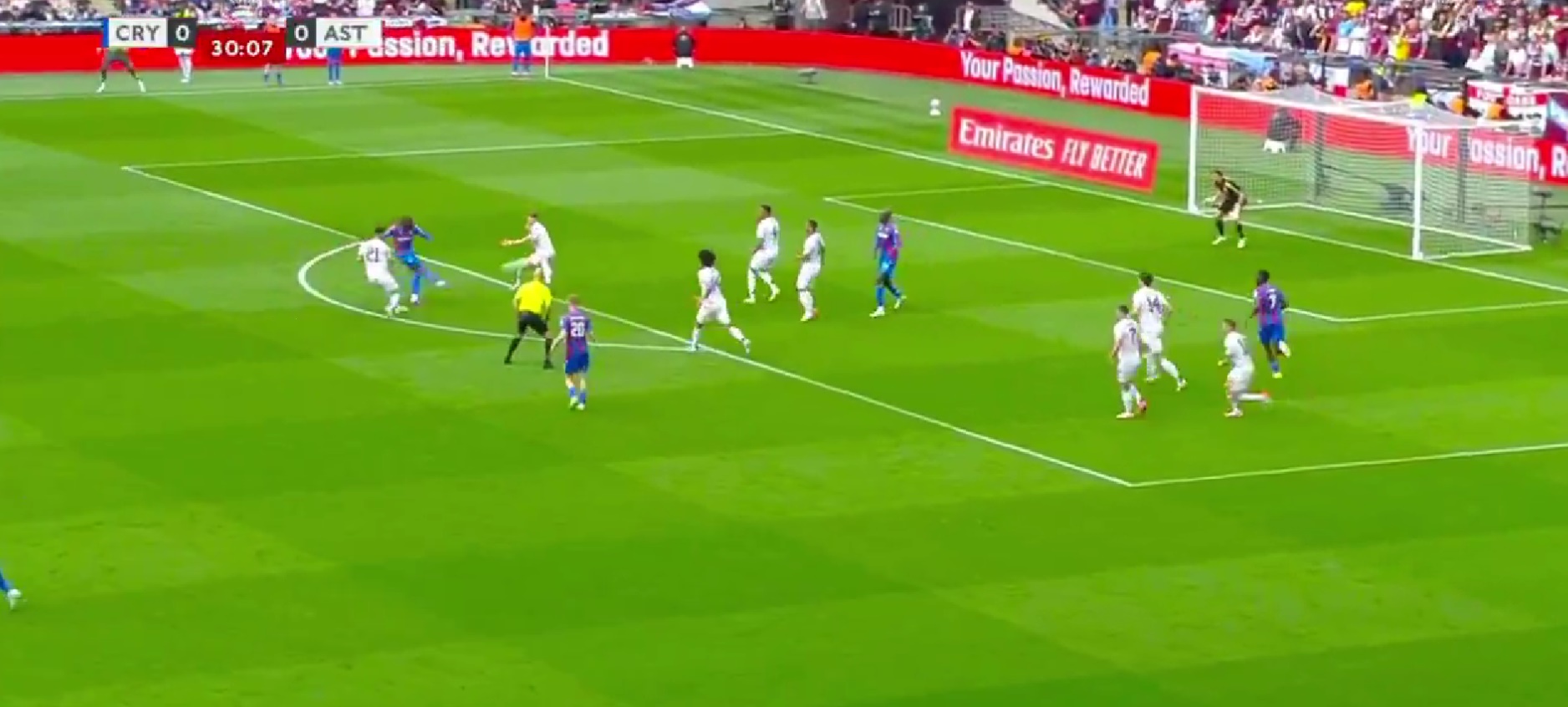 ΚΑΤΑΠΛΗΚΤΙΚΟ γκολ από τον Έζε: Έτσι, έκανε το 1-0 η Κρίσταλ Πάλας! (vid)