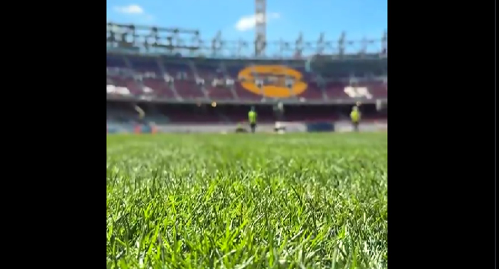 Μπαρτσελόνα: Σε άλλο επίπεδο το νέο της γρασίδι! (vid)