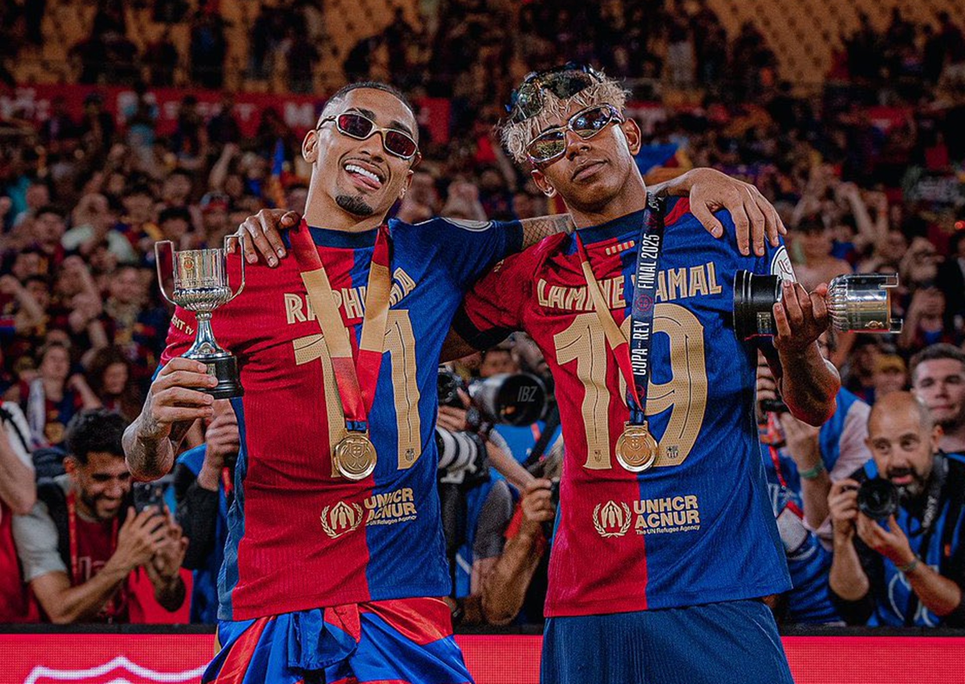 O Γιαμάλ σε αριθμούς: Τον «πατάει» ΠΑΝΤΟΥ ο Ραφίνια!