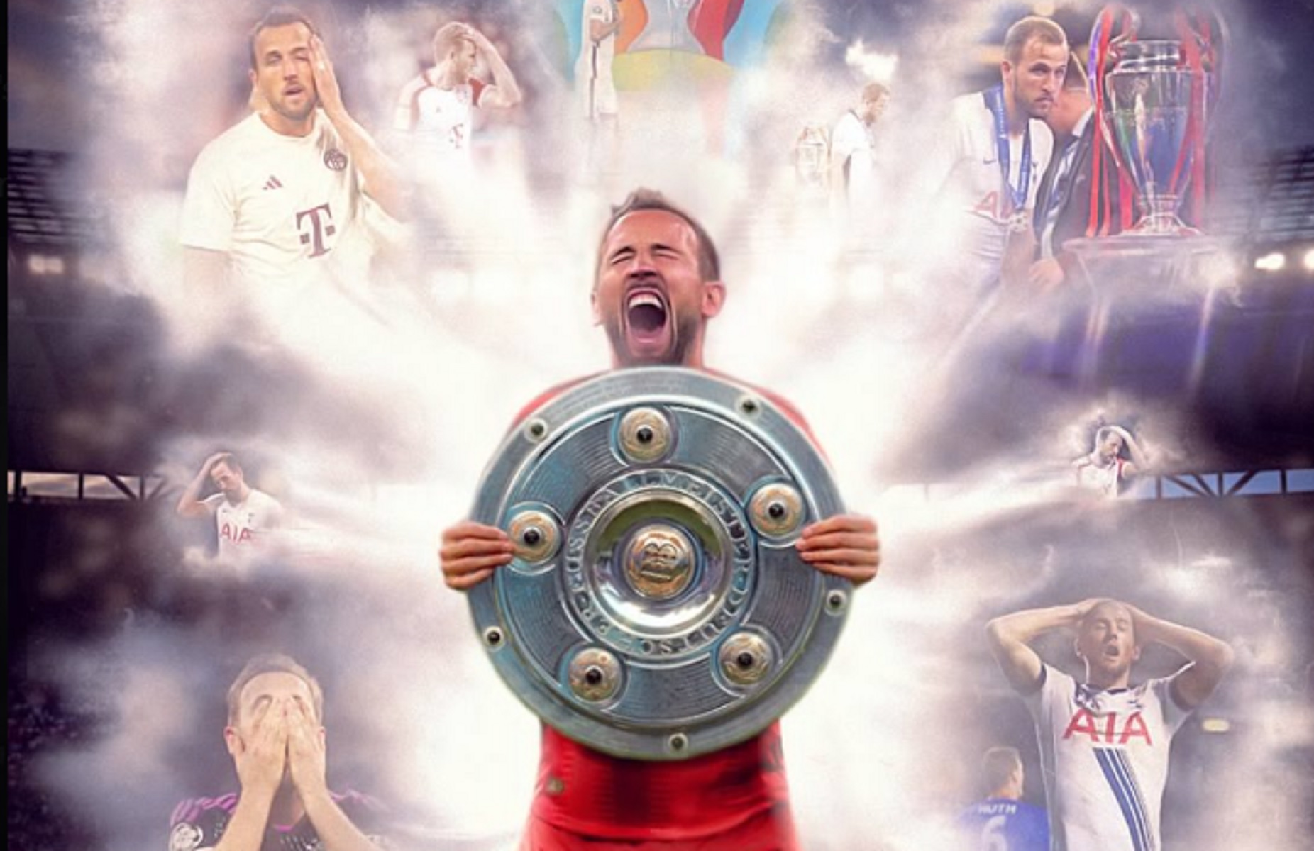 Είναι αλήθεια: Ο Χάρι Κέιν κατέκτησε το πρώτο τρόπαιο της καριέρας του (pic)